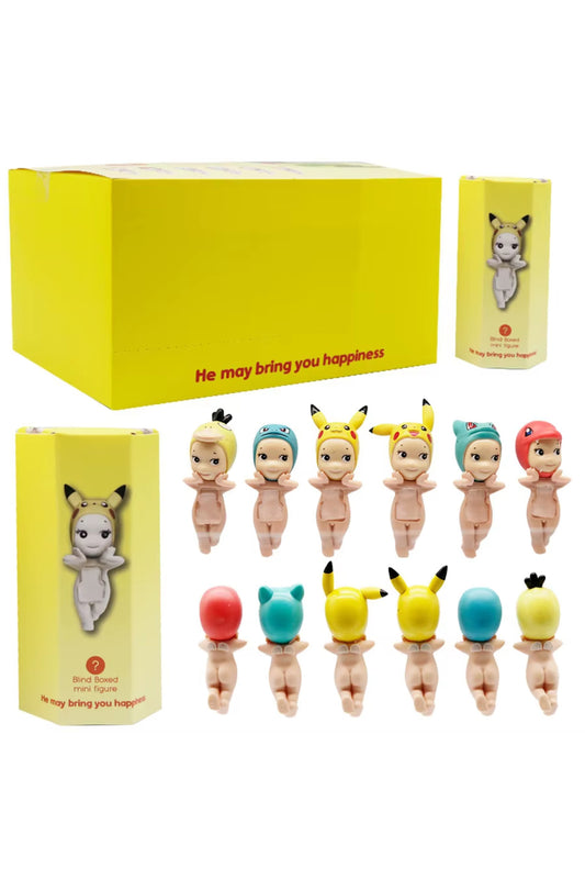 Sonny Angels Hippers Sürpriz Pokemon Serisi Figürü (Rastgele 1 Model Gönderilir) Blind Box
