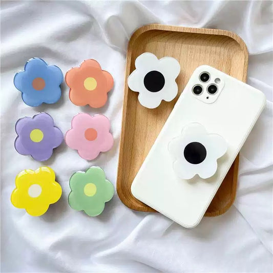Popsocket Çiçek Şekilli Yapışkanlı Telefon Tutacağı