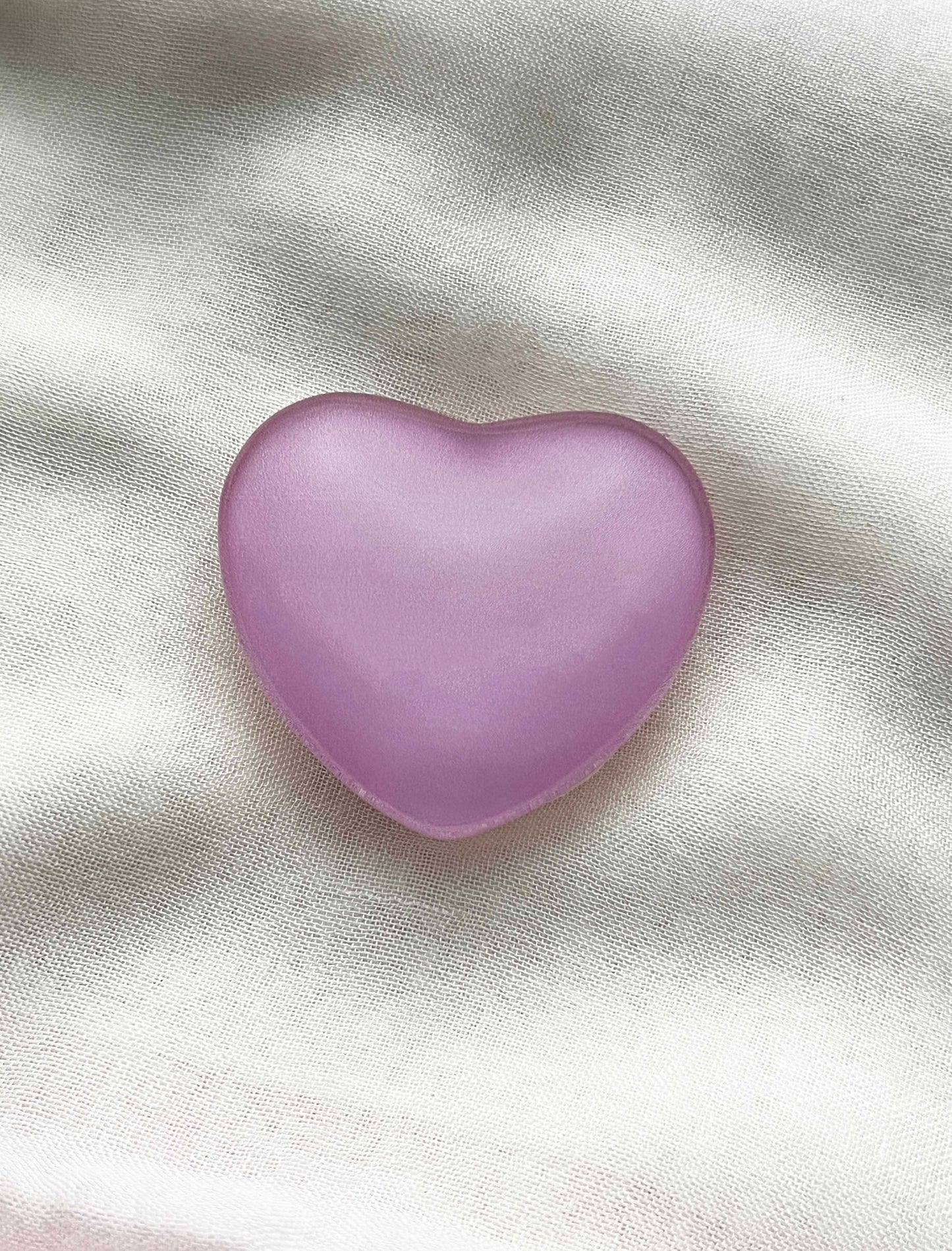 Popsocket Kalp Şekilli Yapışkanlı Telefon Tutacağı