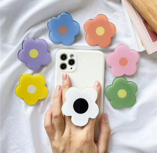 Popsocket Çiçek Şekilli Yapışkanlı Telefon Tutacağı