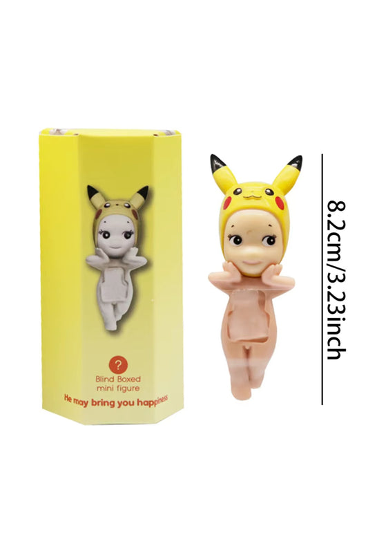 Sonny Angels Hippers Sürpriz Pokemon Serisi Figürü (Rastgele 1 Model Gönderilir) Blind Box