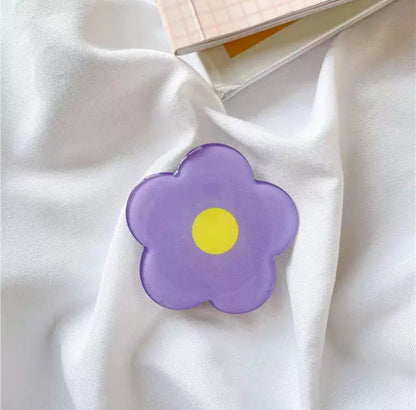 Popsocket Çiçek Şekilli Yapışkanlı Telefon Tutacağı