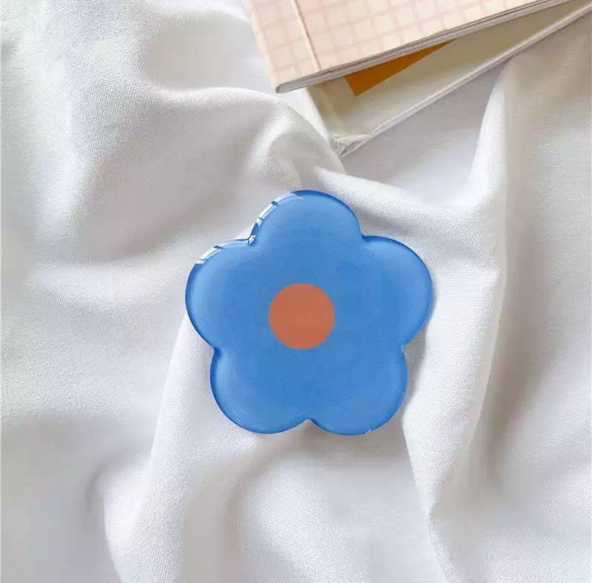 Popsocket Çiçek Şekilli Yapışkanlı Telefon Tutacağı