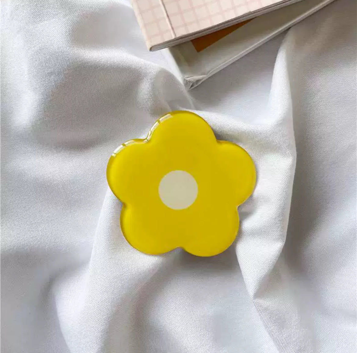 Popsocket Çiçek Şekilli Yapışkanlı Telefon Tutacağı