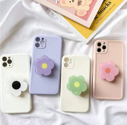 Popsocket Çiçek Şekilli Yapışkanlı Telefon Tutacağı