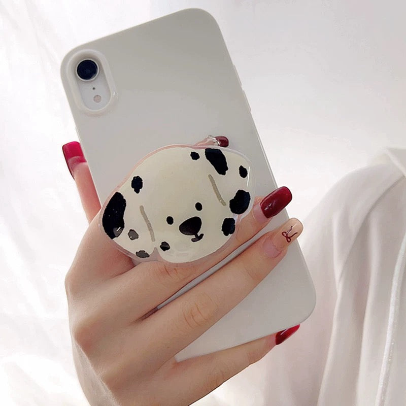 Popsocket Sevimli Köpek Desenleri Yapışkanlı Telefon Tutacağı