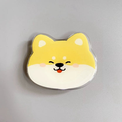 Popsocket Sevimli Köpek Desenleri Yapışkanlı Telefon Tutacağı