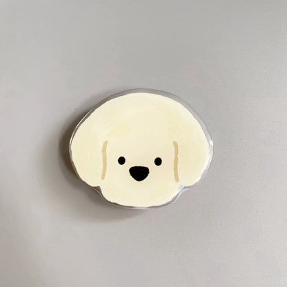 Popsocket Sevimli Köpek Desenleri Yapışkanlı Telefon Tutacağı