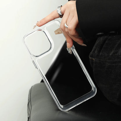 iPhone Arkası Sararmaz, Yanları Kalın Sararır Darbeye Dayanıklı Telefon Kılıfı