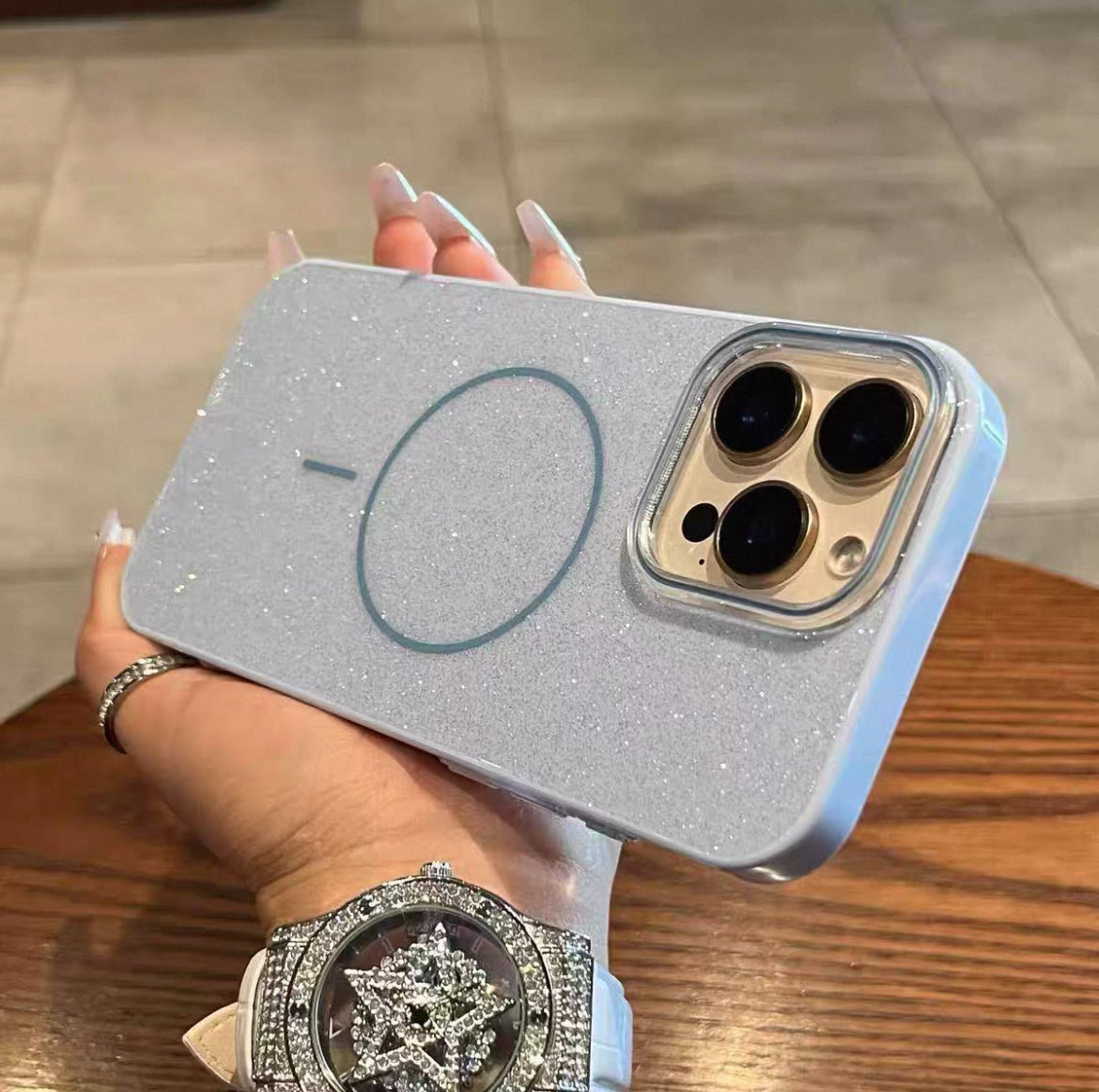 Simli MagSafe Uyumlu Sert Koruyucu Kılıf