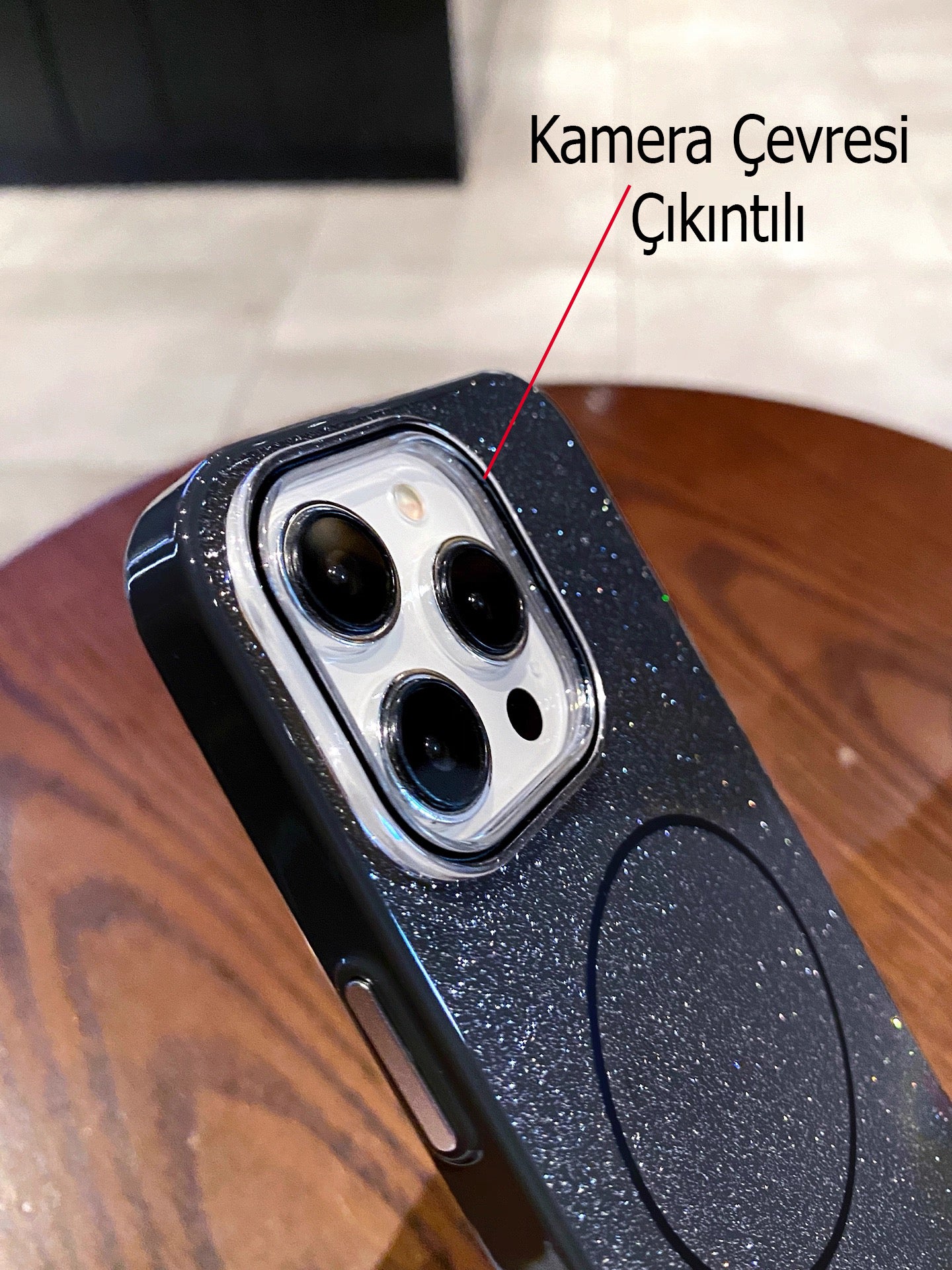 Simli MagSafe Uyumlu Sert Koruyucu Kılıf