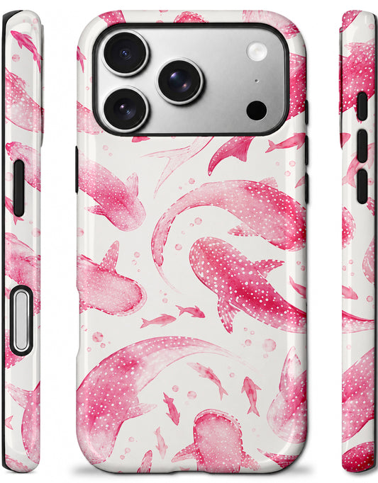 Pembe Balıklar, Parlak Çift Katmanlı, Tough Telefon Kılıfı